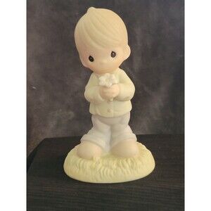 Precious Moments "Mommy I Love You” Boy Vintage 1987 Samuel J. Butcher #109975